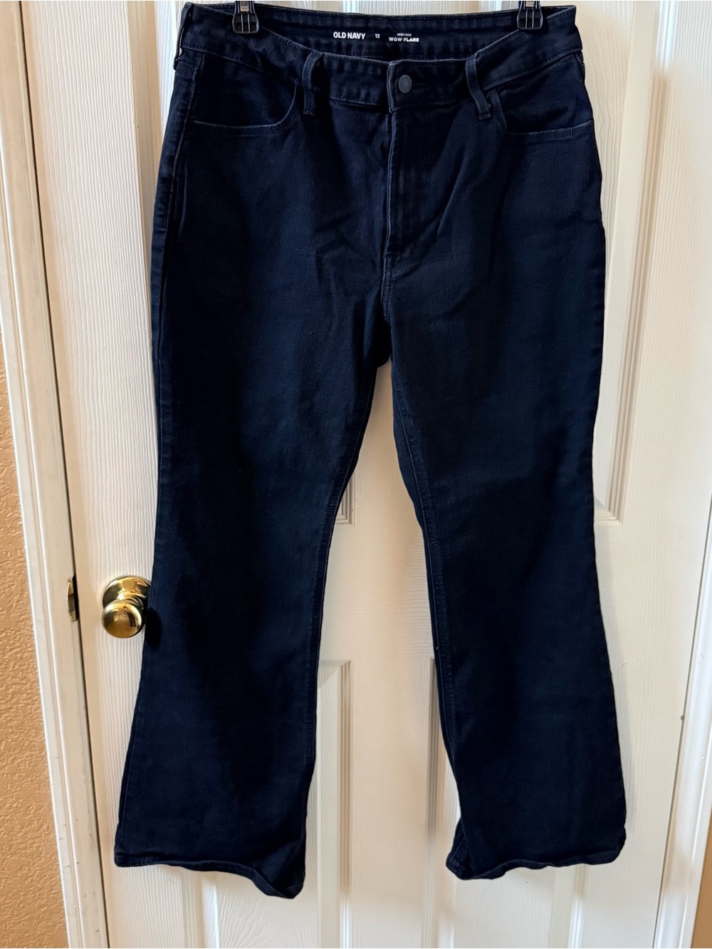 Old Navy wow flare high rise jeans size 12